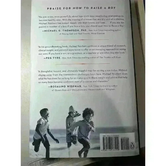 How to Raise a Boy by Michael C. Reichert PhD Hardcover Parenting Guide - Picture 2 of 2